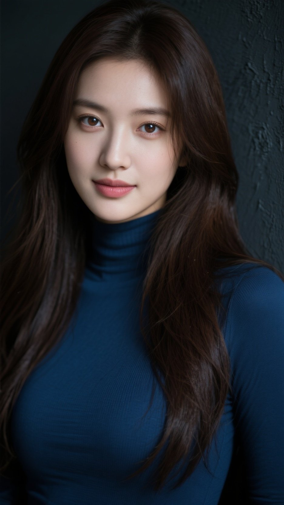 优雅蓝调，气质女神，尽显魅力！