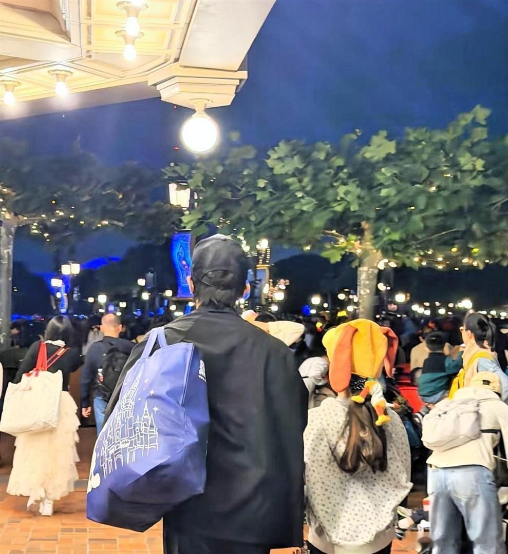 在上海迪士尼巧遇陈赫张子萱，他们带着两个女儿出来游玩，画面十分温馨 ​