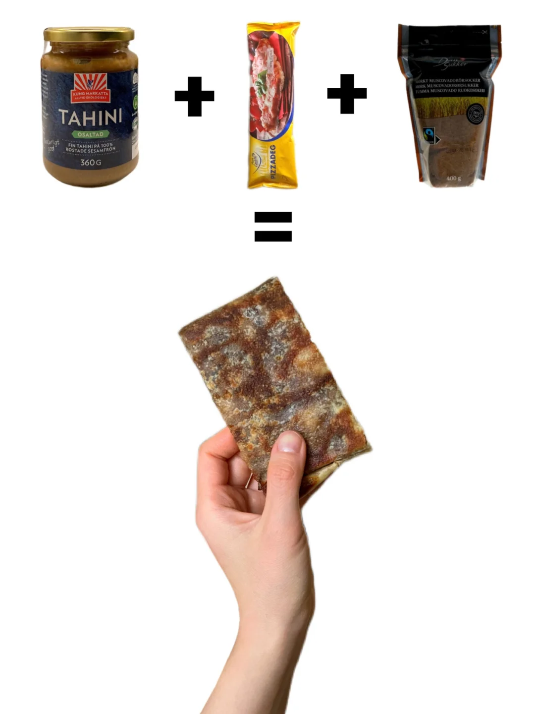 给生活添点甜！酥脆香甜的芝麻酱糖饼来一份