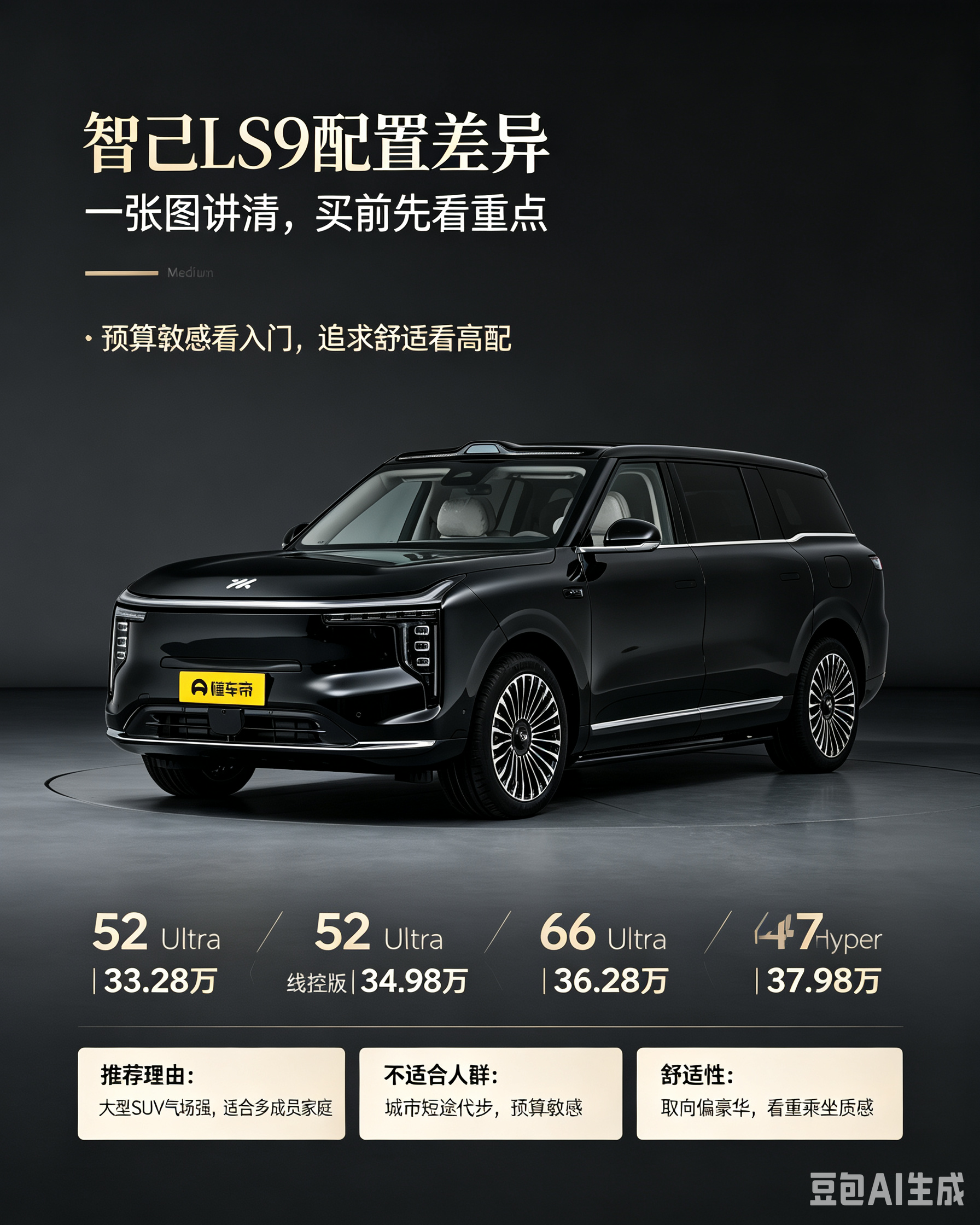 智己LS9配置怎么选不后悔