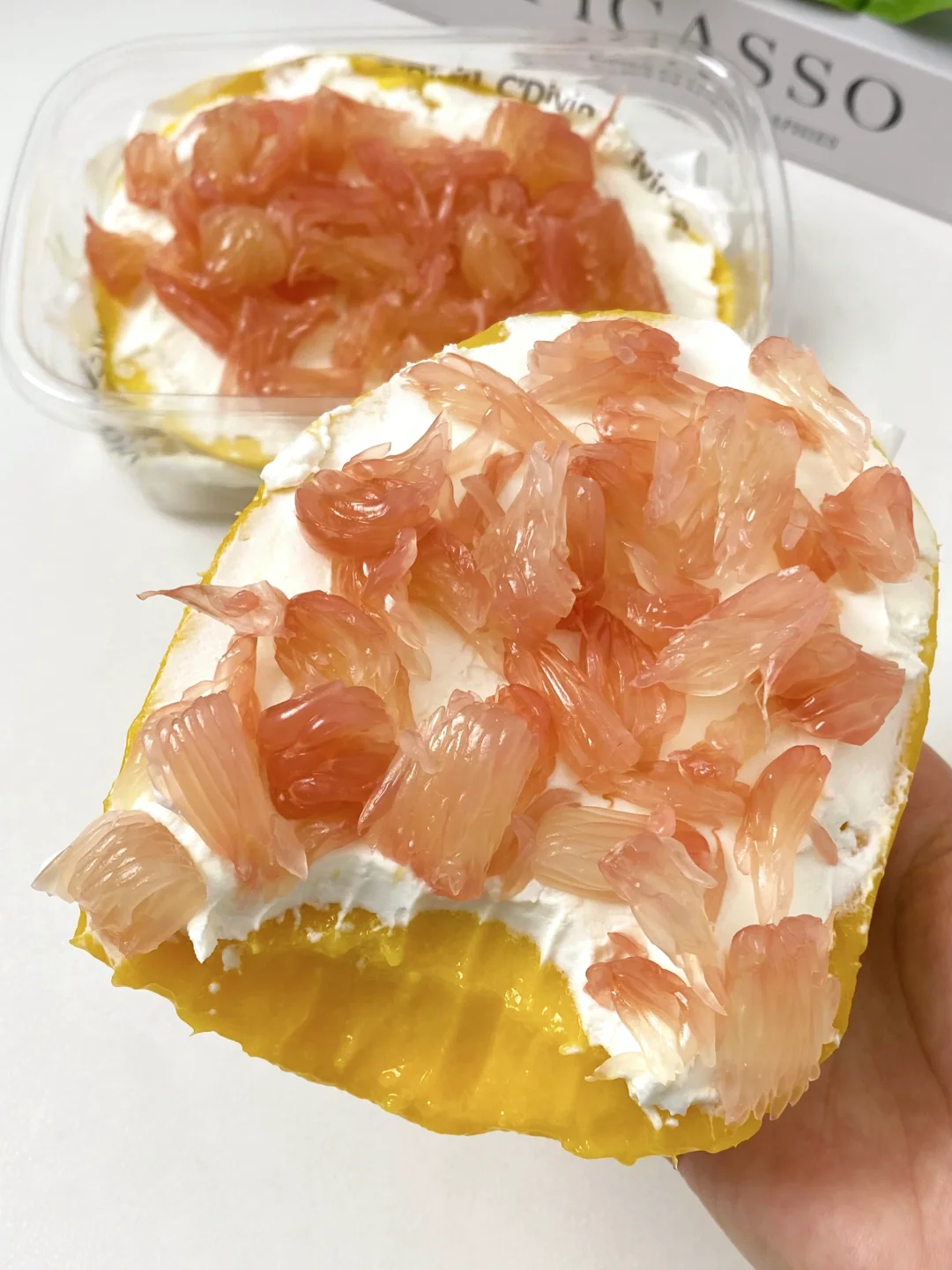 还得是美团闪购！固体杨枝甘露🥭虽迟但到