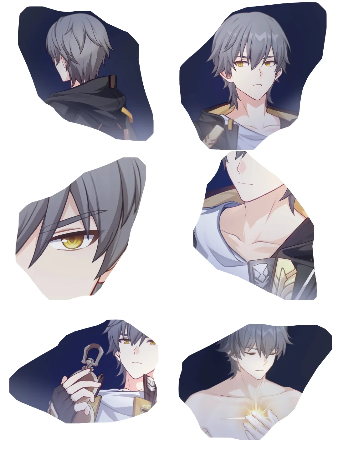 【男记忆主·穹】高清星魂图，越来越开心！