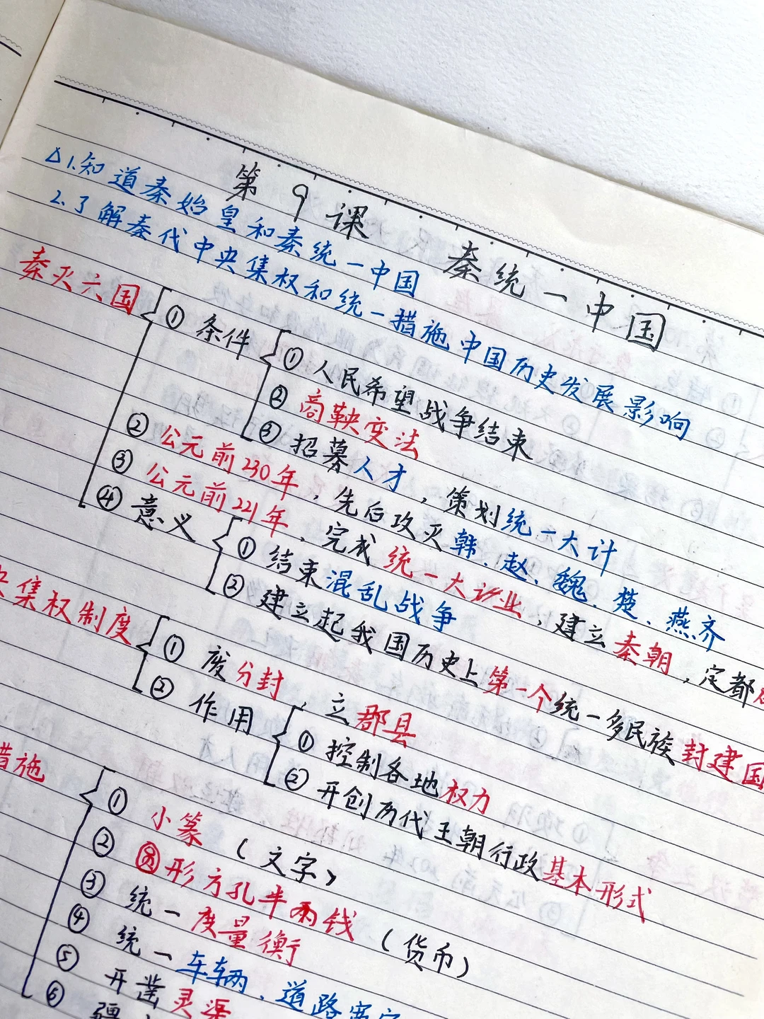 快速掌握️‼️七上历史，重点笔记（第9课）✅