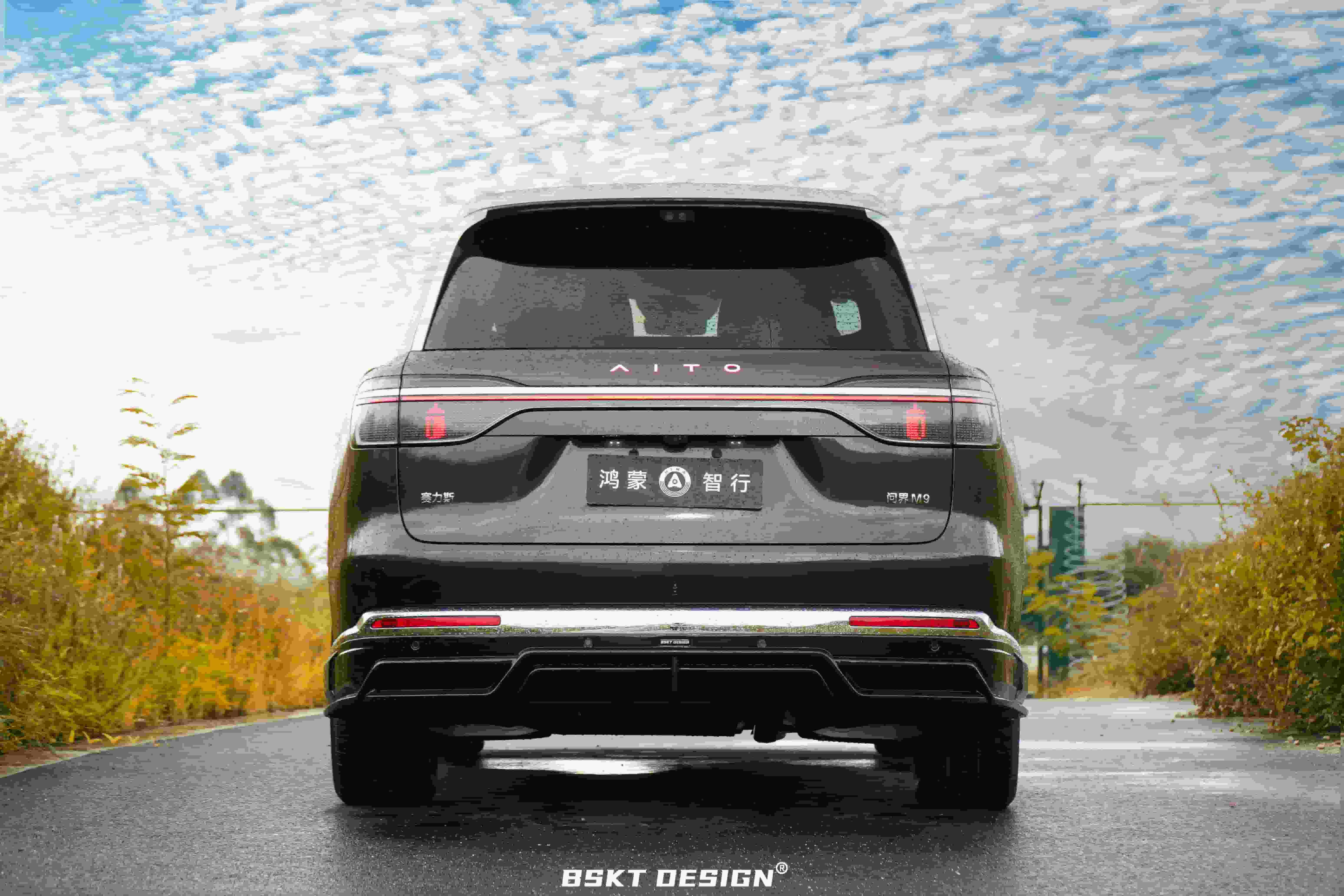 2026年问界M9尾翼包围厂家深度拆解：BSKTDESIGN品质溯源