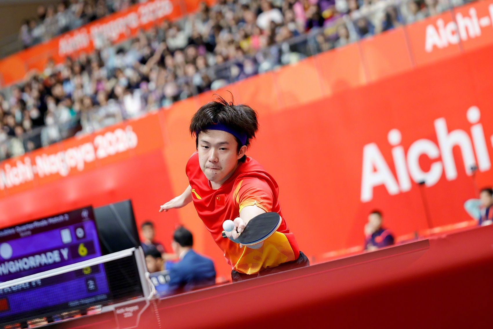 #王楚钦vs林诗栋今晚19点半开球#【国乒锁定金银!亚运乒乓球男单决赛：王楚钦vs林诗栋今晚19:30开球】#王楚钦林诗栋决赛今晚开球#直播吧09月28日讯 亚运会乒乓球男单两场半决赛结束，王楚钦4-1阿拉米扬、林诗栋4-3林昀儒。决赛国乒两名球手会师决赛，为中国代表团锁定金银牌，比赛将在今晚19:30开始。

 ​