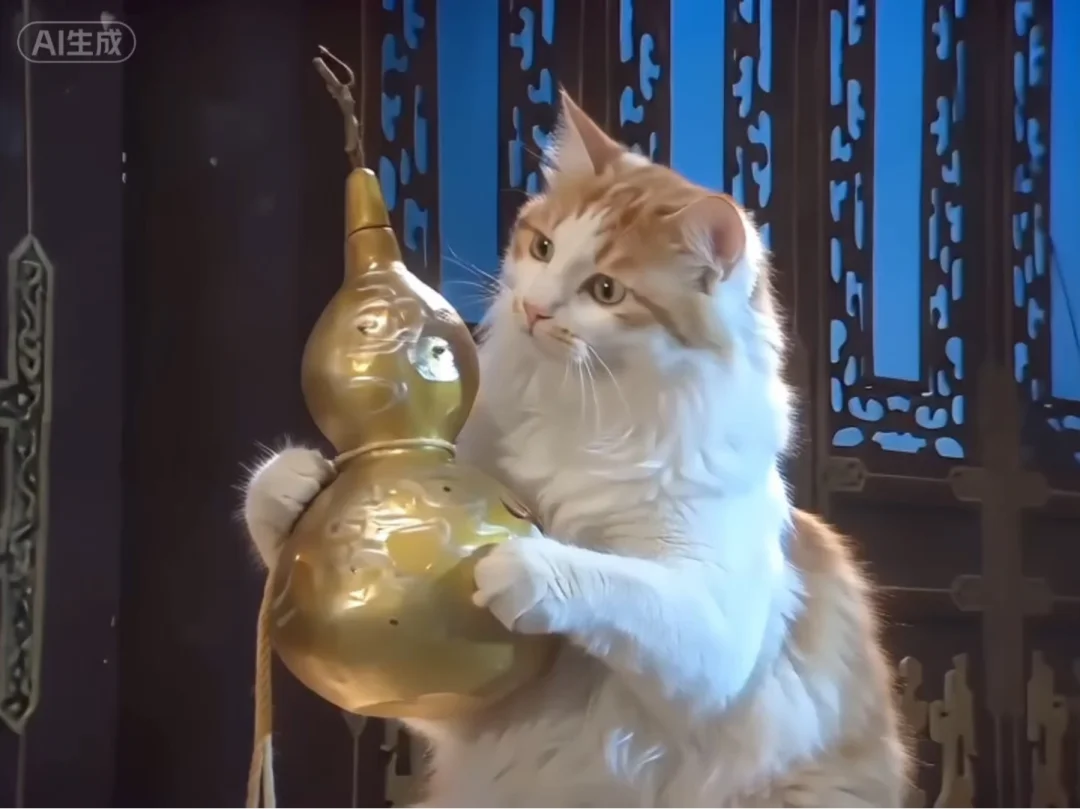 我的小猫要活到一百岁！！！