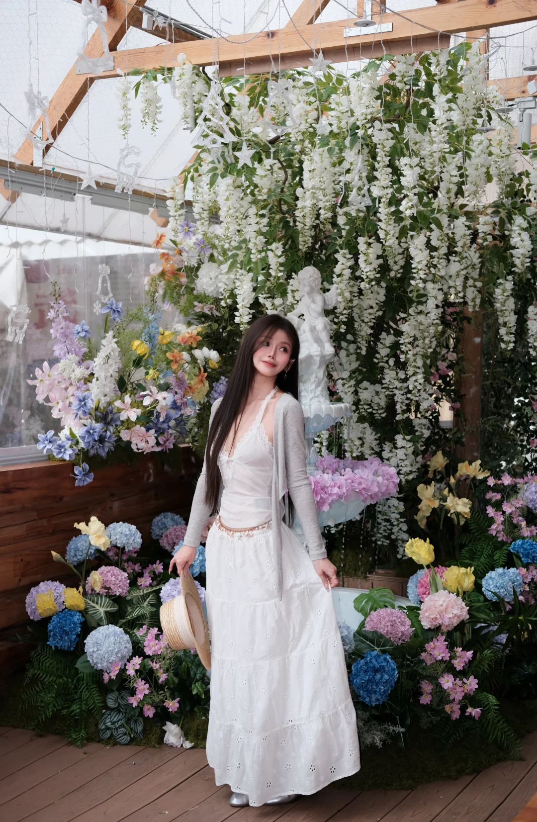 来武大拍完樱花 再来这里拍绣球吧-`♡´- 🪞✨