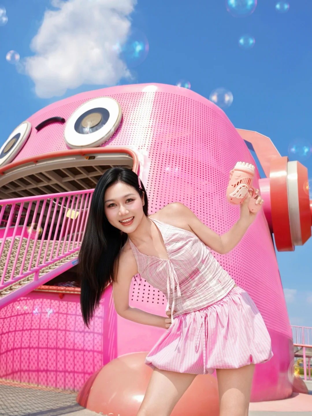粉色系 Color Walk💕一口桃汽撞进夏日里🫧