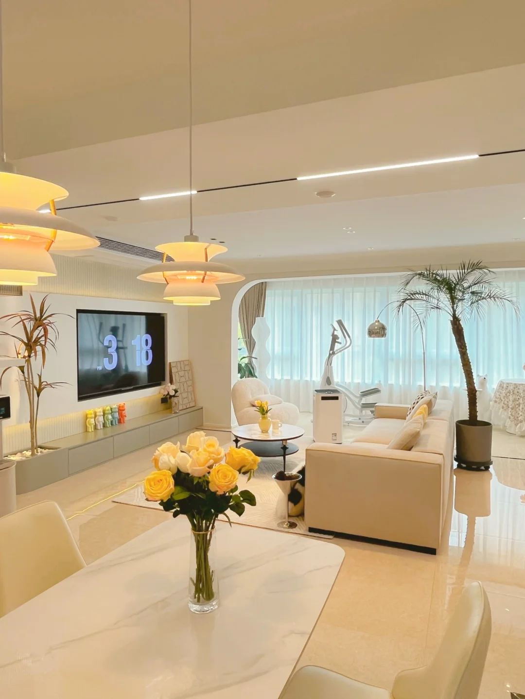 我的家简简单单，干干净净就好啦！