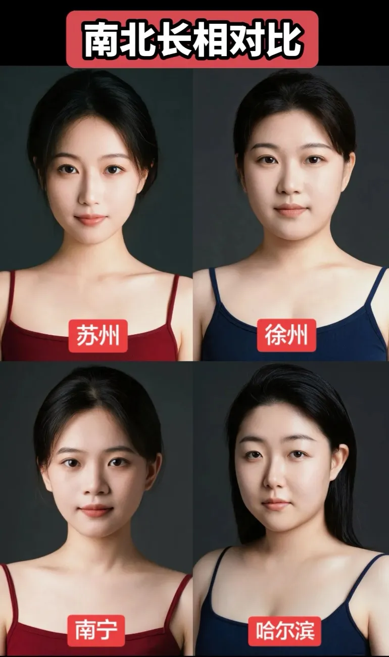 老实说，你喜欢哪个地方的长相？
