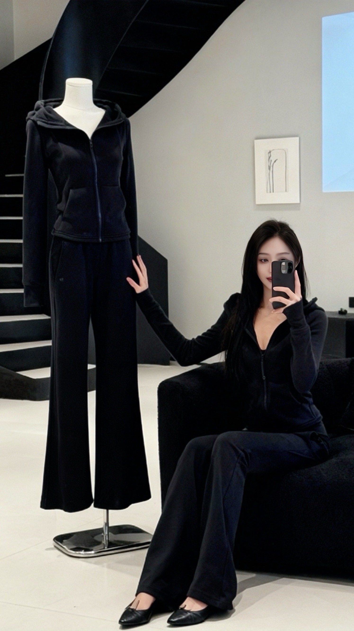 <p>黑色系穿搭 辣妹穿搭 酷飒穿搭 酷女孩穿搭 显瘦穿搭 <!--{...