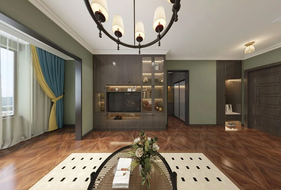 78㎡小户型的复古美式风装修♟