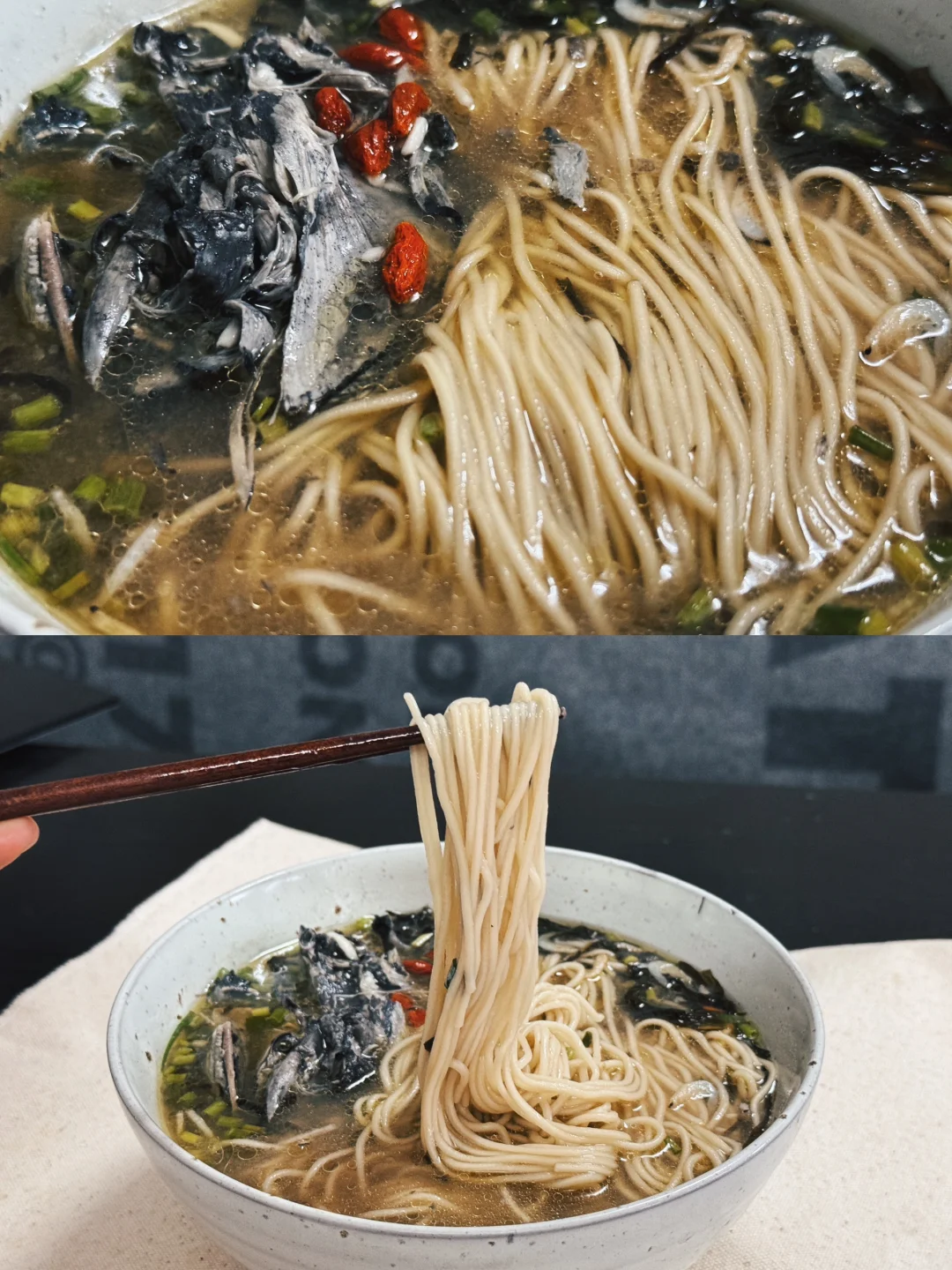 🥮｜中秋补一补｜蒜瓣乌鸡汤面🍜