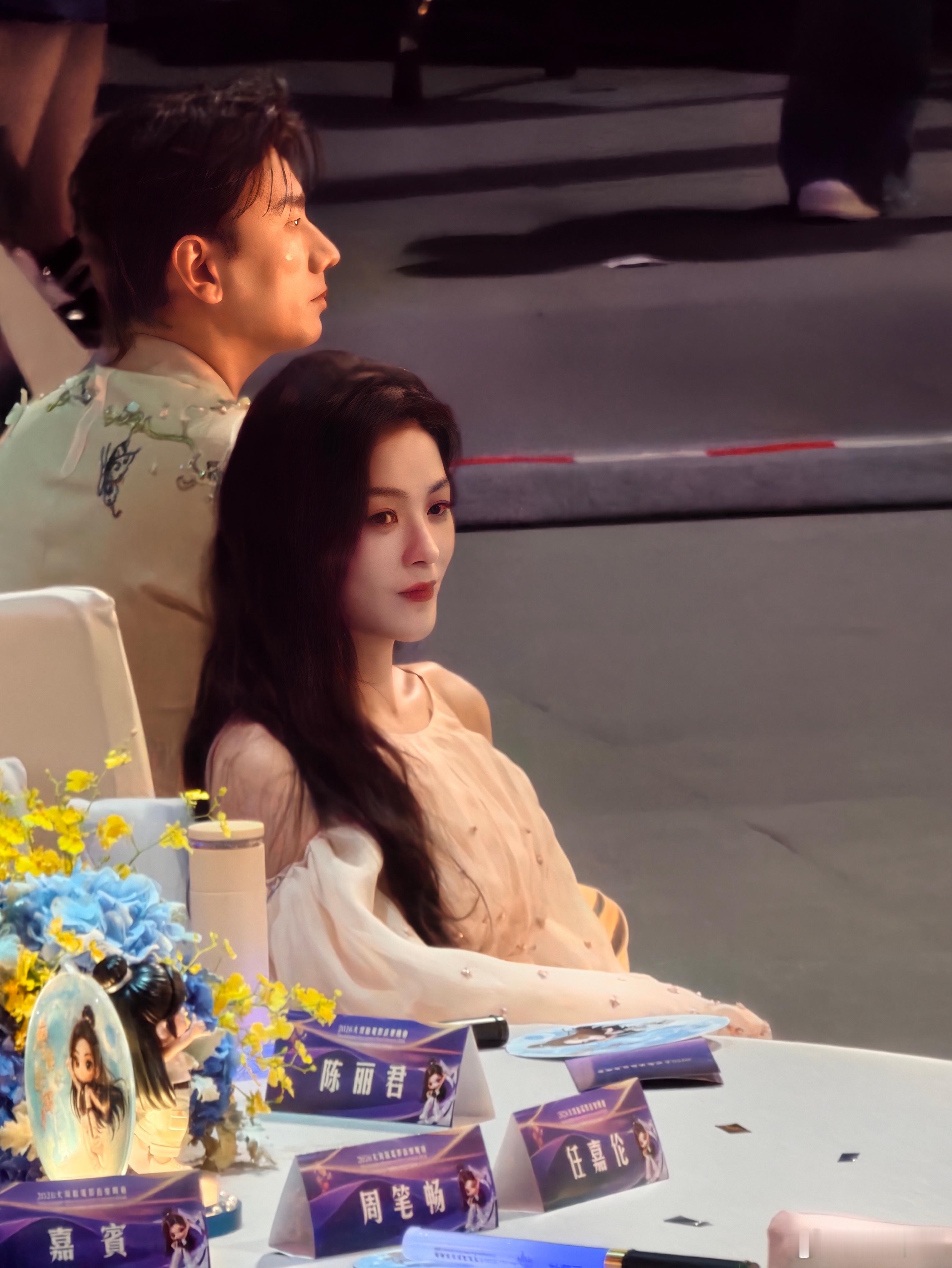 湾区升明月电影晚会，女明星生图直出，谁美得最权威？#2026湾区升明月# ​