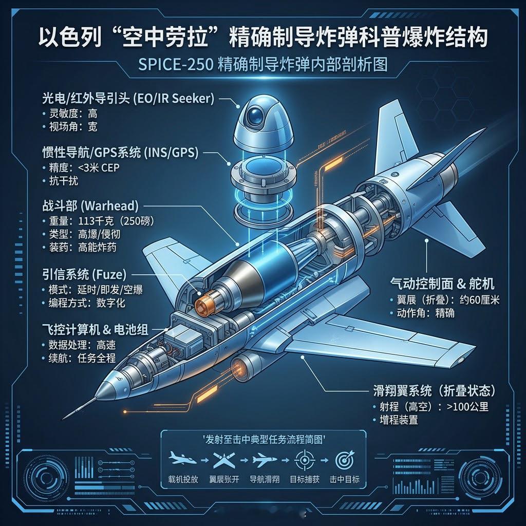 弹道导弹挂飞机上：以色列“空中劳拉”

今年以色列对卡塔尔的远程空袭，让一款武器彻底火了——“空中劳拉”（Air LORA）。

这次行动中，以军战机往返约2500公里，打的就是这玩意儿。弹长5.2米、弹径624毫米、重约1.6吨，F-15或F-16可双联挂载。射程500到700公里，末端采用接近90度的垂直俯冲，对加 ​