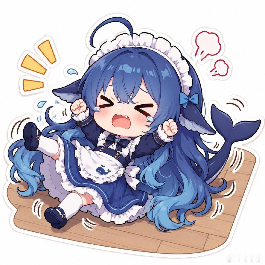 🔵不想上班的DeepSeek贪吃大肥鲸鱼(`ε´ (つ*⊂)#上班# ​