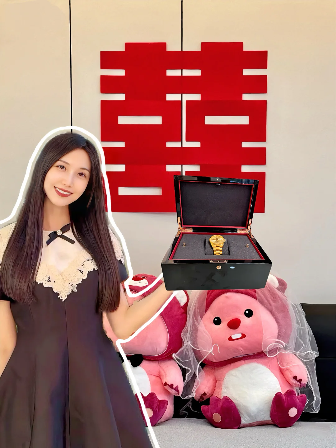 备婚不卷三金了💫送兄弟就送瑞士金钻表