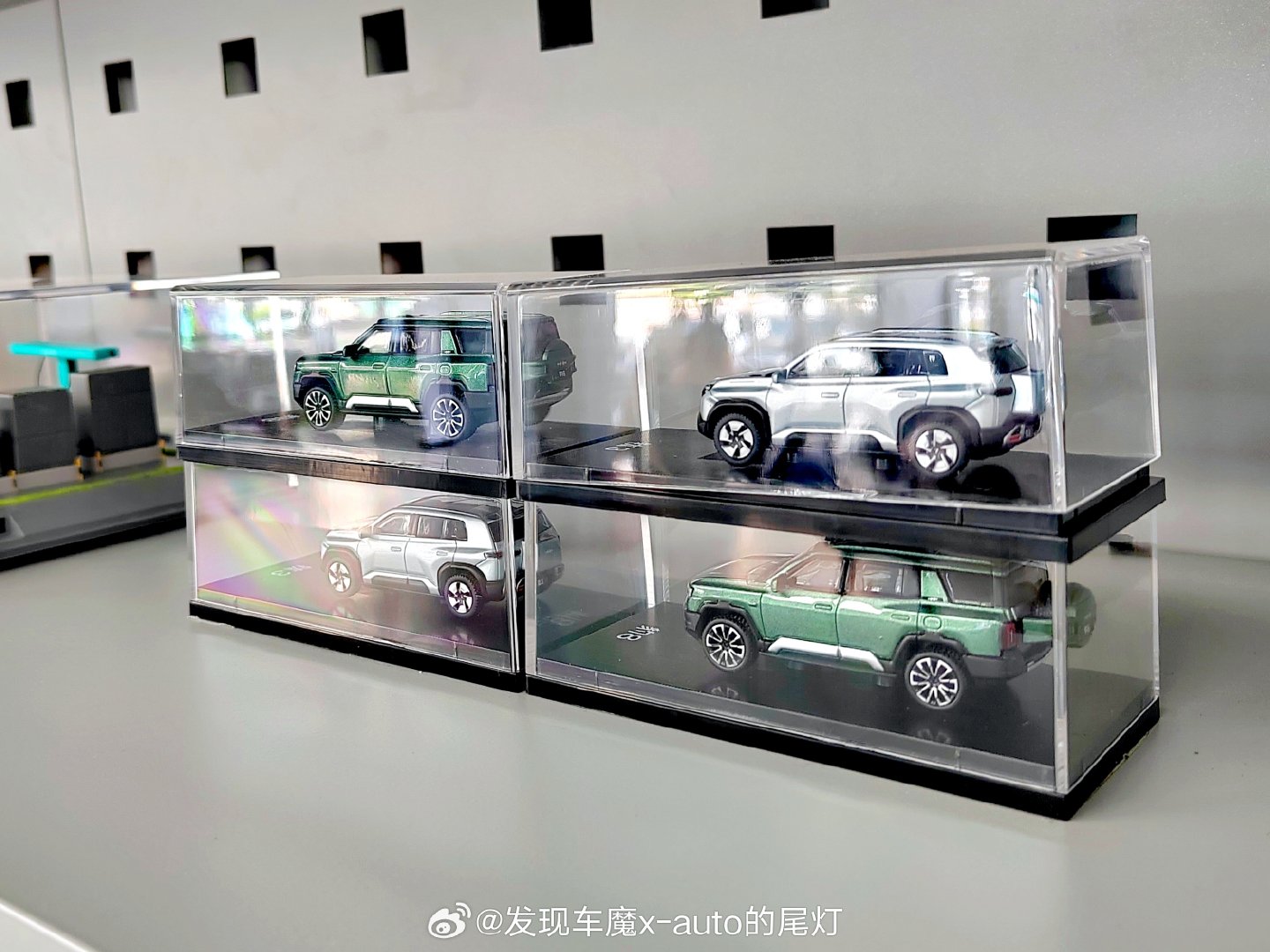 方程豹居然有闪充场景车模 ​