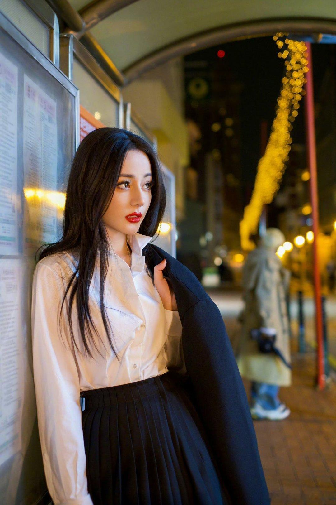 #迪丽热巴[超话]# 还好有你#迪丽热巴到北京了# ​