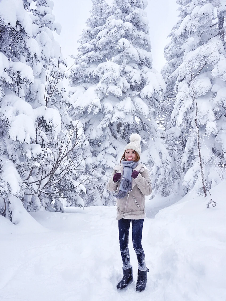 冬季看雪|日本新穗高缆车—北欧童话，我梦中的雪景