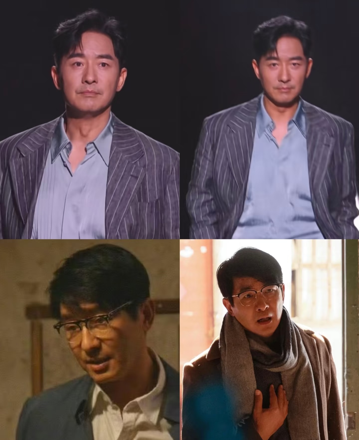 郭晓东真是越老越帅，眼睛亮亮的，一笑起来皱纹都显得很有魅力，不医美自然老去就是显得真实，年轻的时候觉得他憨厚帅气，现在是稳重的放松的帅气，而且丝毫不油腻。真的是剧抛脸，一演庄超英面相都变了，看小巷人家我都觉得他有老人味了，看上面的图又觉得好有男人味。现在还记得大校的女儿，觉得他和军人的角色非常适配，