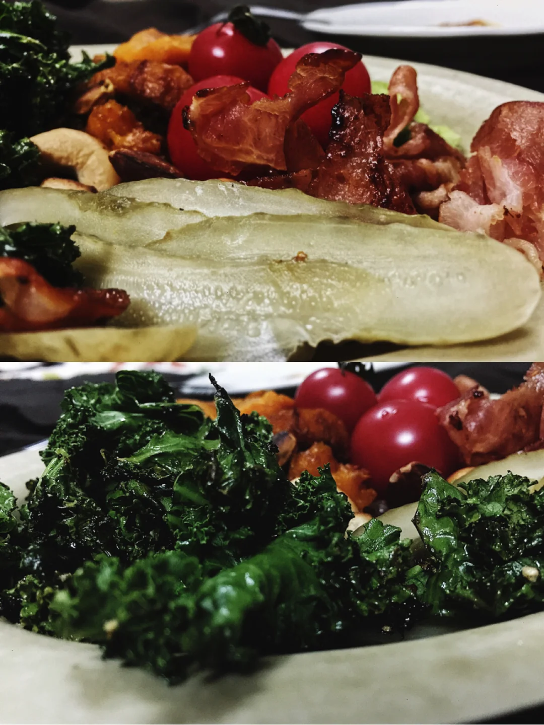 Dinner🥬｜最平凡的最幸福salad bowl🥣🥝