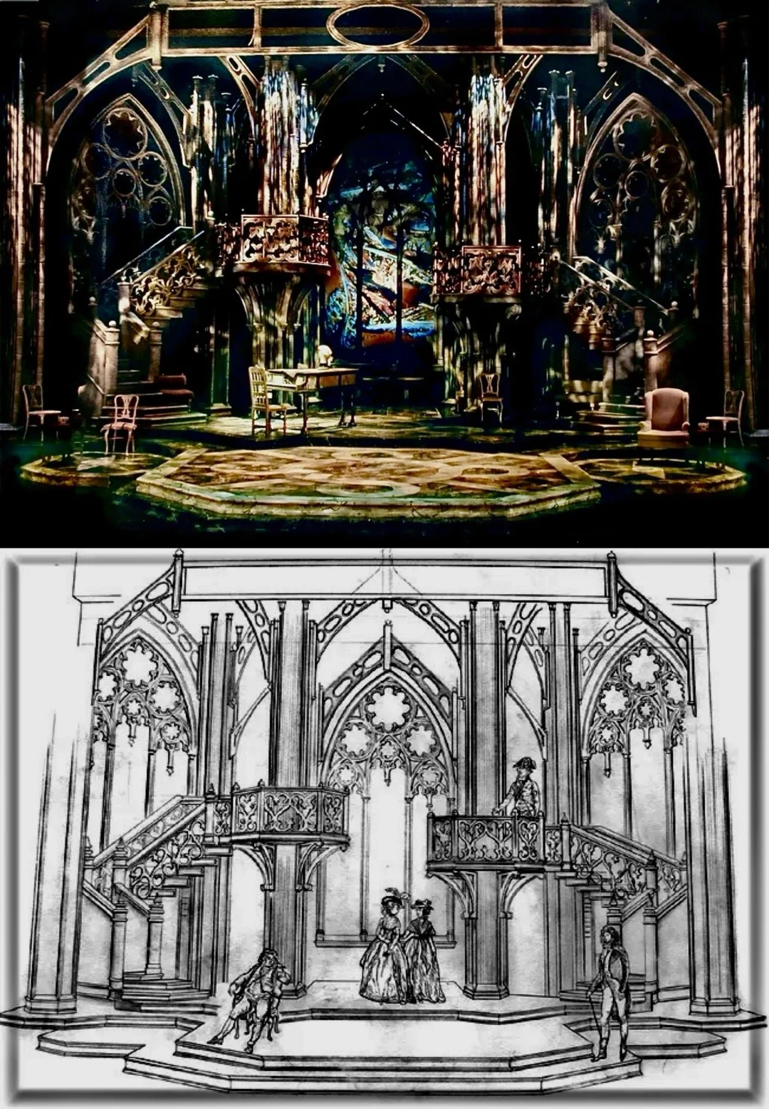 善于在整体舞美设计中再打造特殊的表现空间