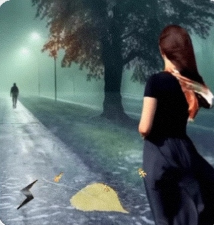 诗（送别）
​
​作者/凤非
​雨湿长街送别时
​孤灯照影渐依稀
​凝眸不语秋风