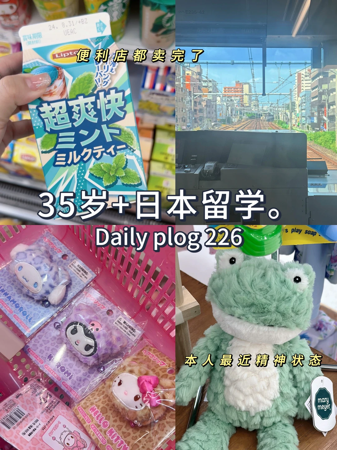 35岁+日本留学🫣摆烂情绪大爆发💥