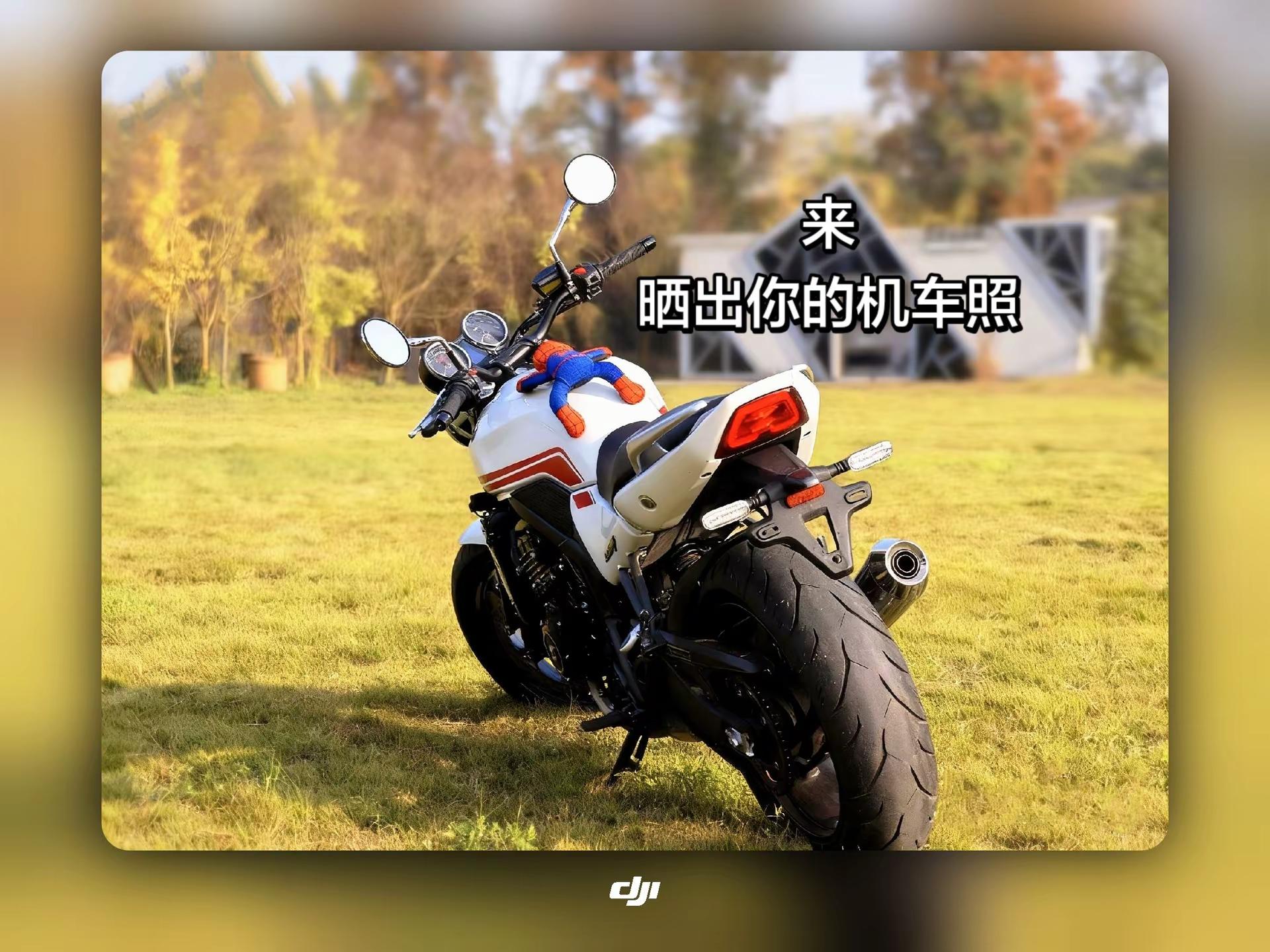 来，晒出你的机车照。