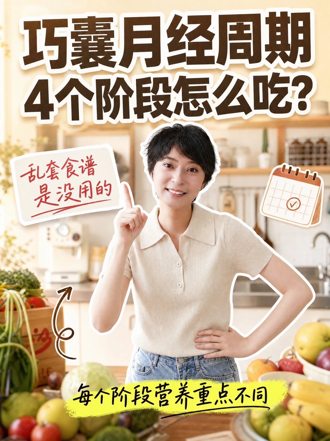 月经不同周期怎么吃？巧囊版我整理好了‼️