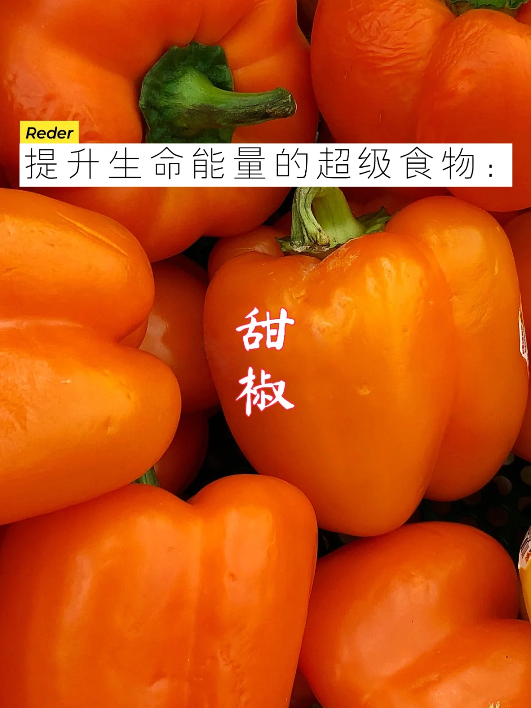 宇宙疗愈食物之：甜椒🫑