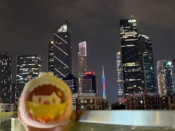 为了各种素材和效果！超级拼的<br />7月13号晚上还和崩崩去拍广州...