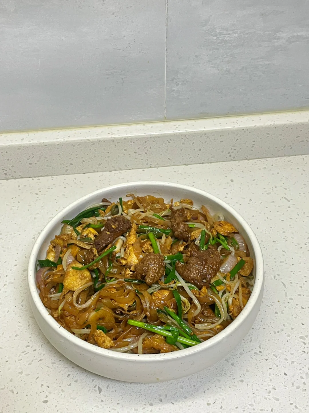 零失败的干炒牛河，超级快乐的减脂餐🤤