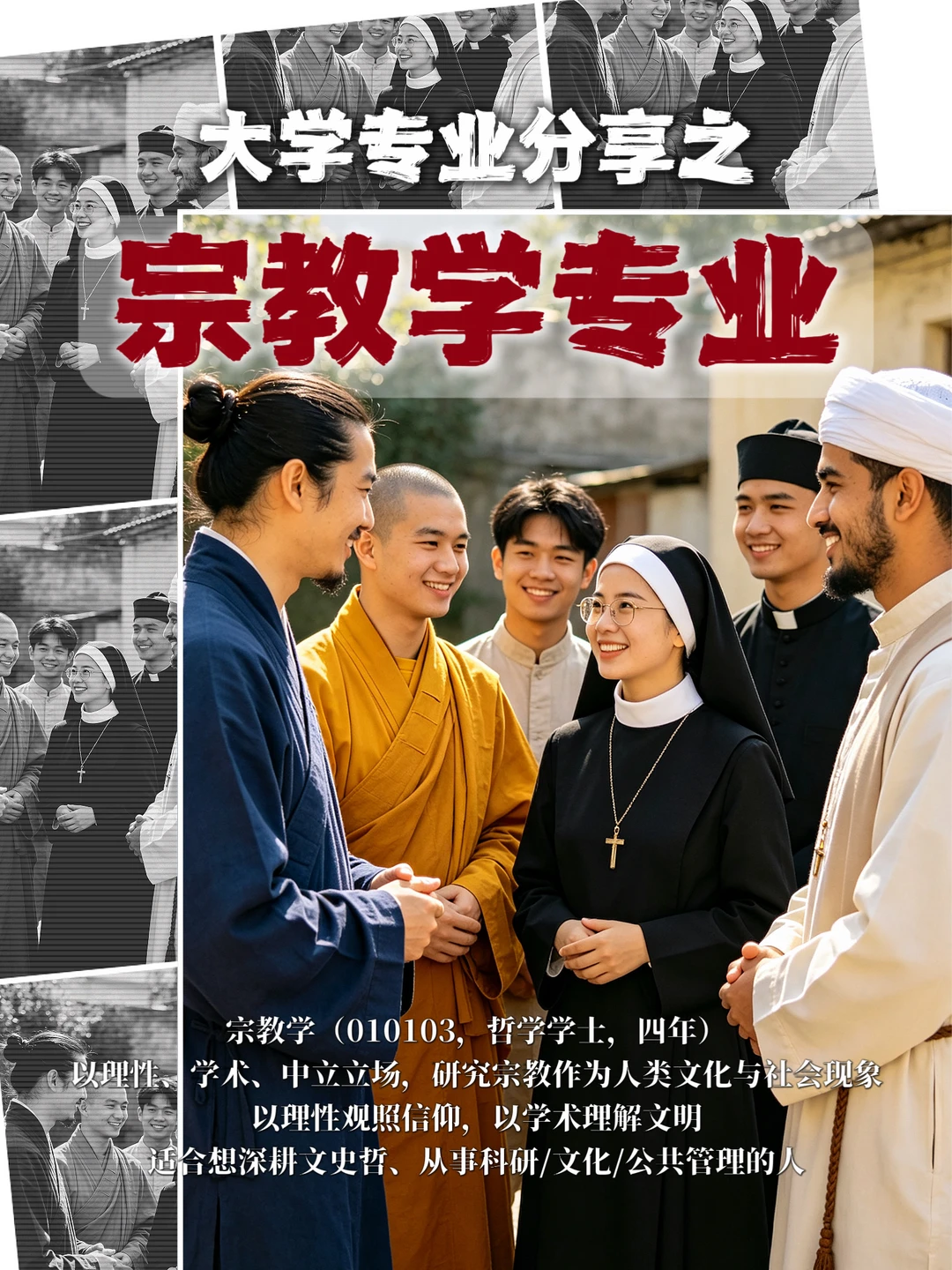 【高考专业介绍】冷门又热门的专业-宗教学