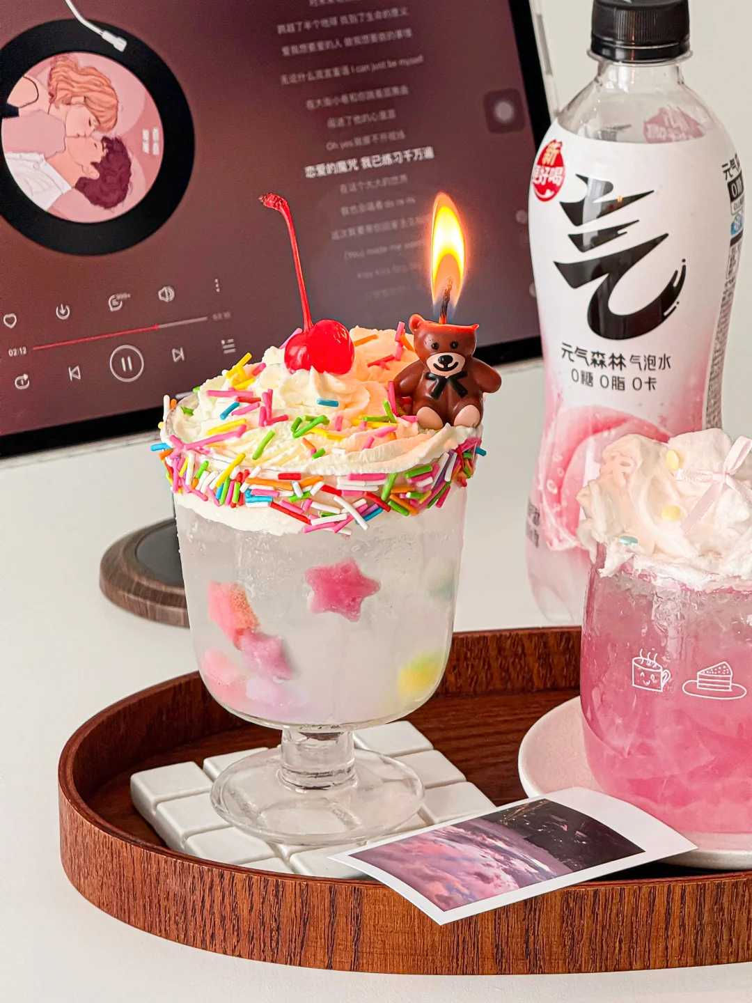 🍒自制聚会微醺气泡酒🎉清爽好喝巨解压🫧