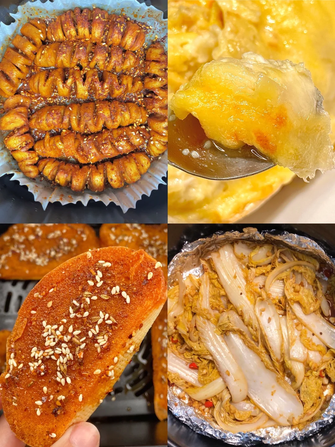 这个烤娃娃菜真的一绝！巨好吃