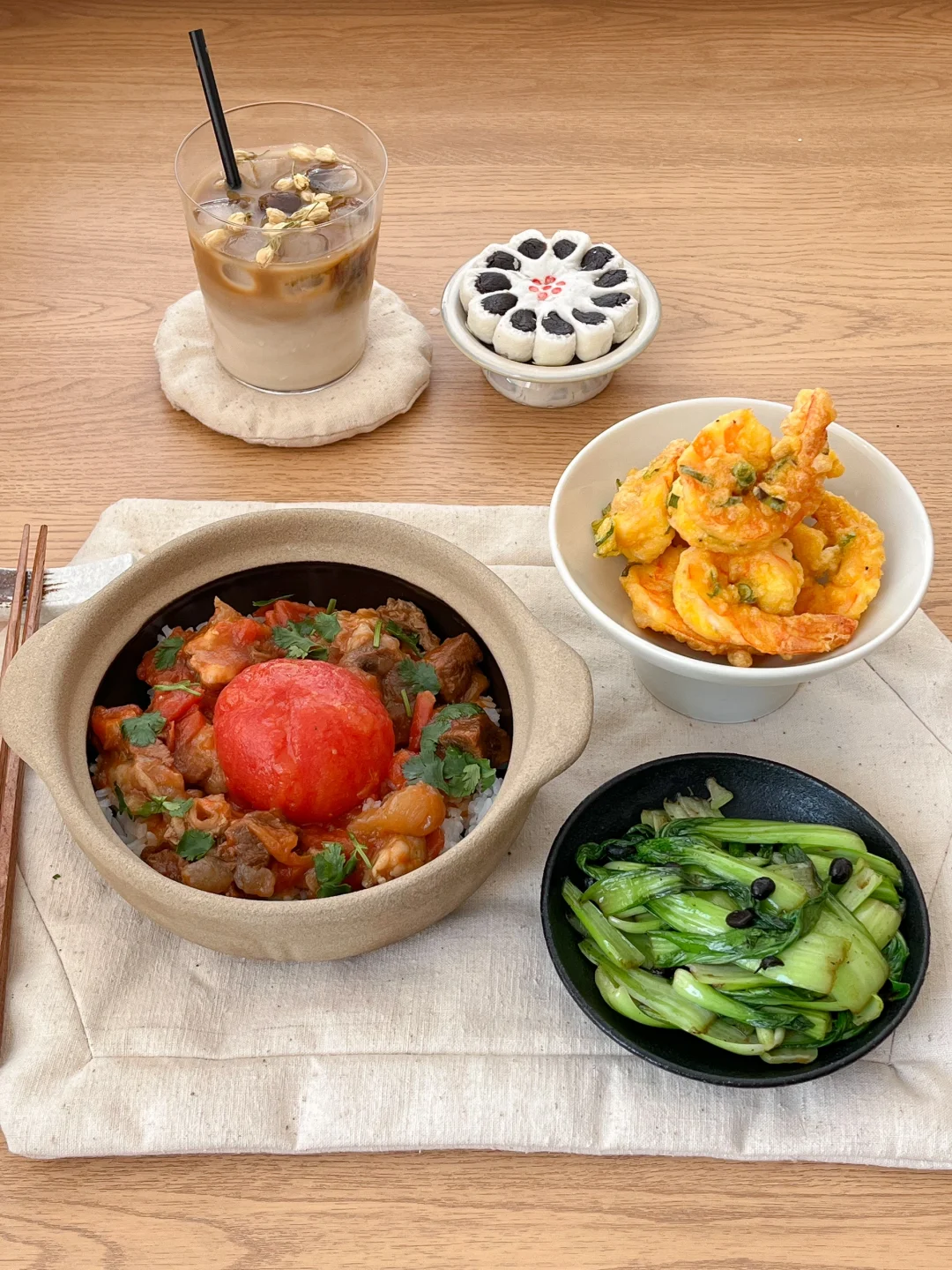 春日一人食🌾宅家就能实现燕麦拿铁自由啦