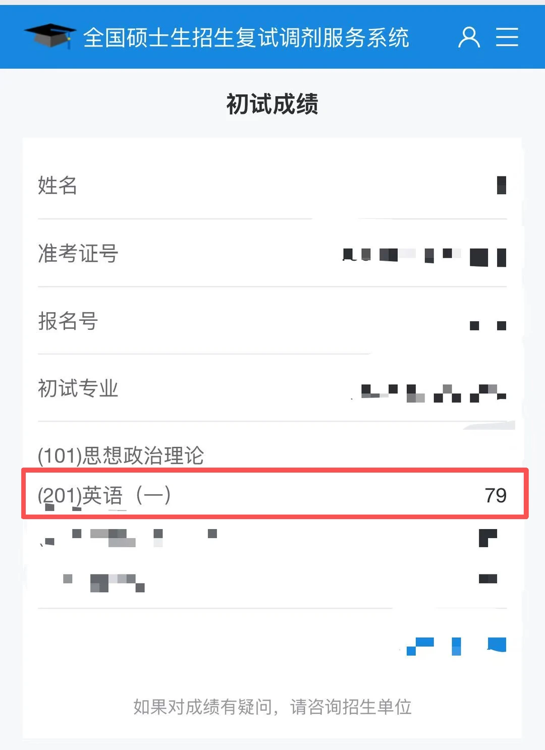 邀请来了京区英一79分学姐在外刊社群答疑