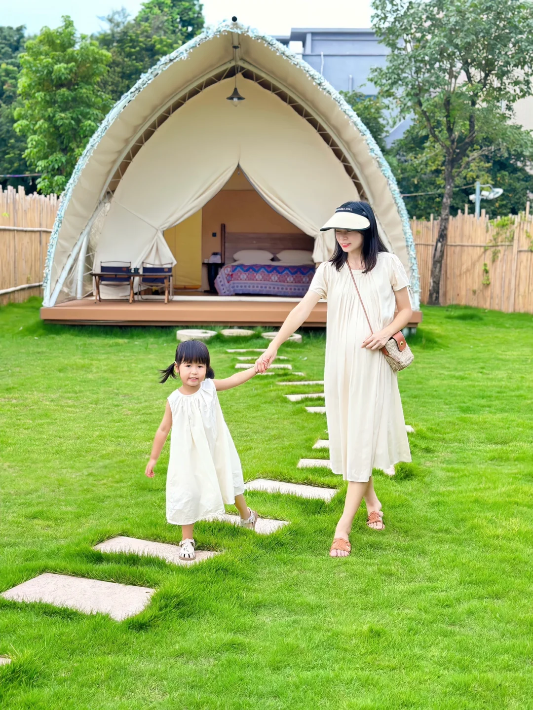 夏天玩水游乐园夜市🏕️这个营地真的很可以！