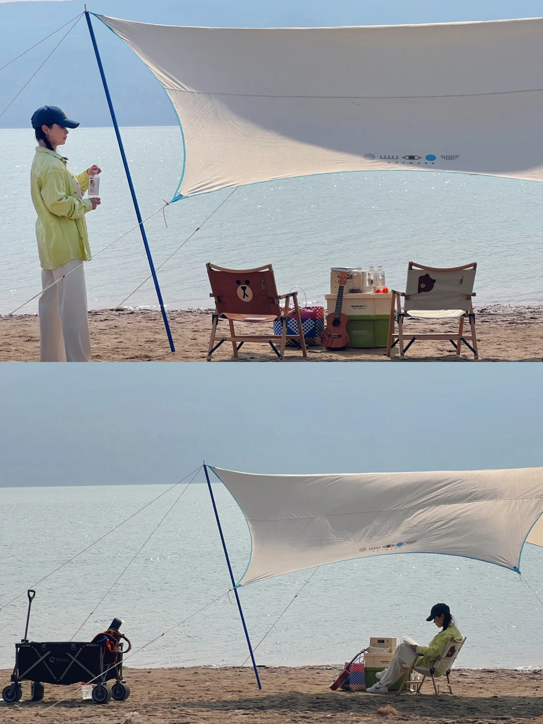 仿佛洱海边|露营天花板的地方车可以开到