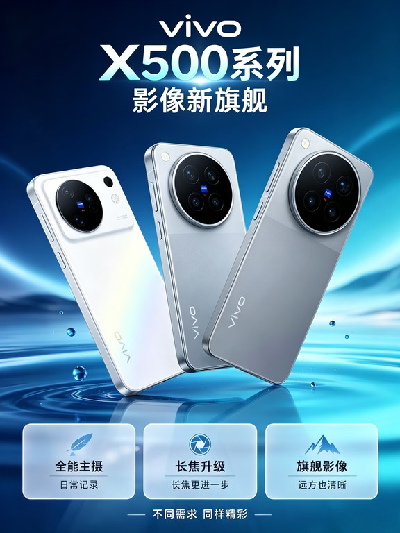 买vivo X500别乱花钱！三款怎么选看这篇