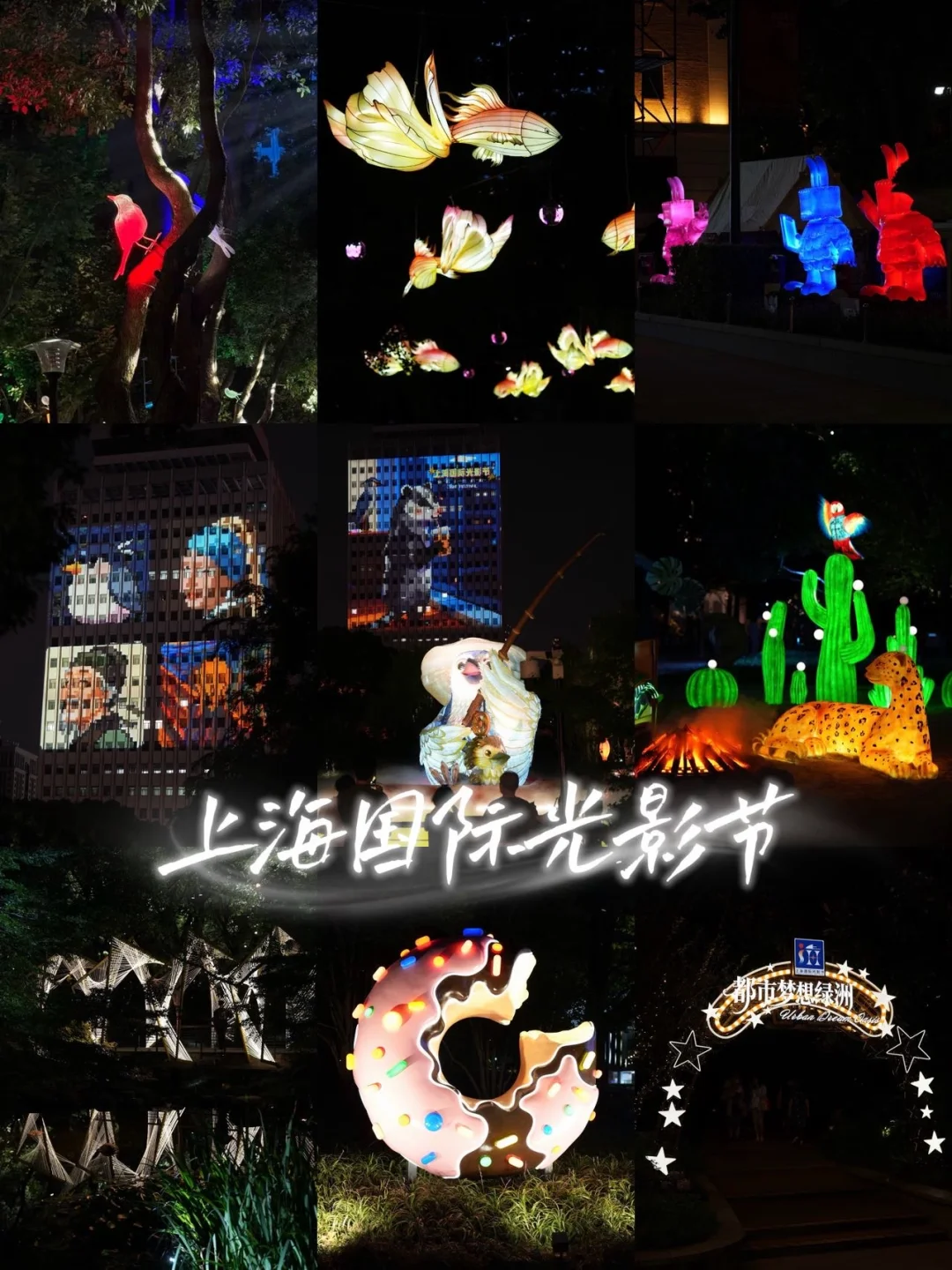 上海国际光影节浪漫晕了📸都市梦想绿洲