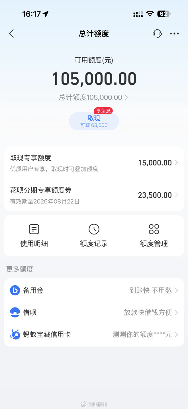#花呗白条月付产品退出支付选项#年轻人的话还好，如果是老人每一次都是这种信用支付，然后额度给的又高，后果很可怕的 ​