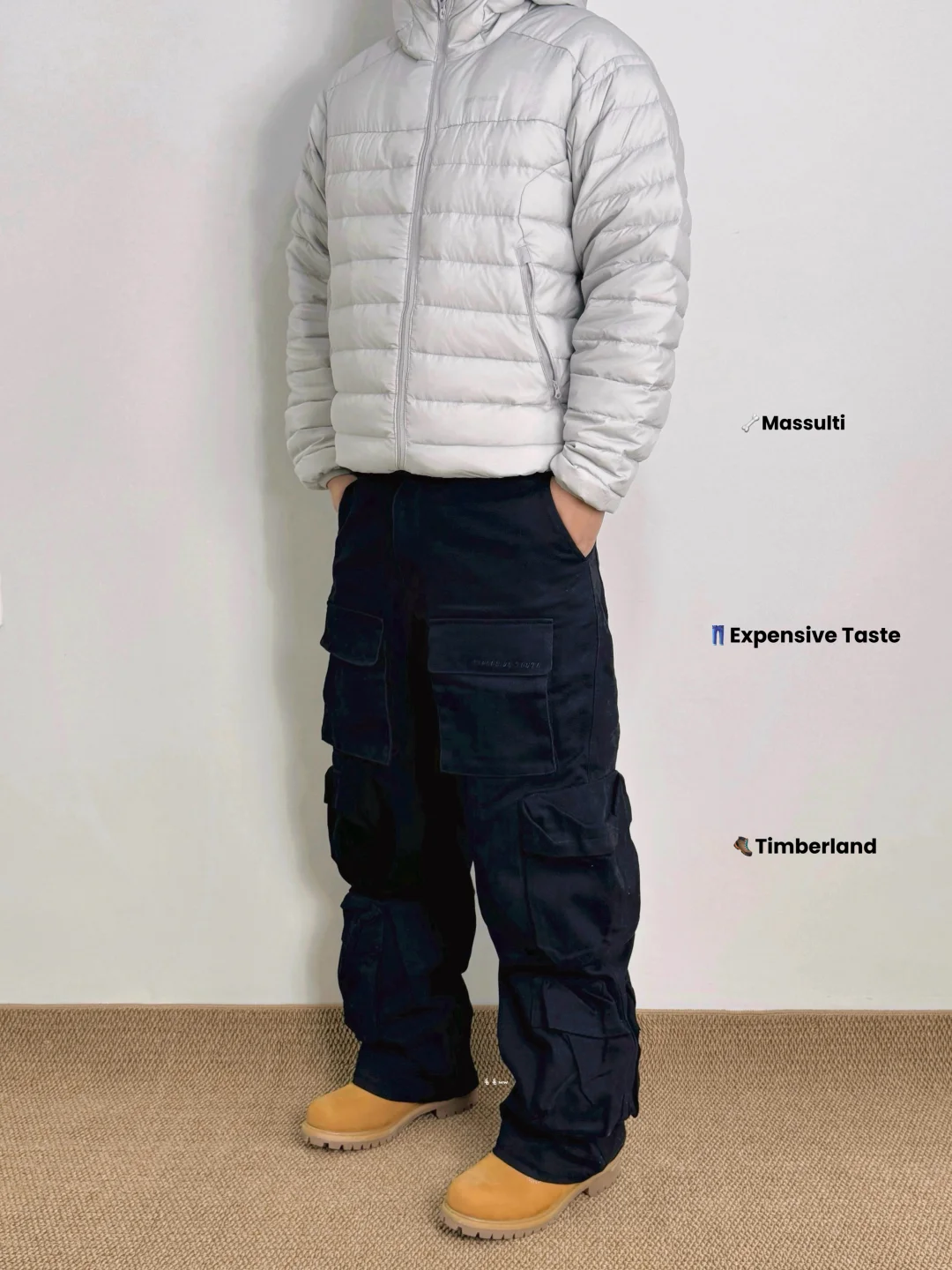 排骨羽绒服｜大黄靴穿搭