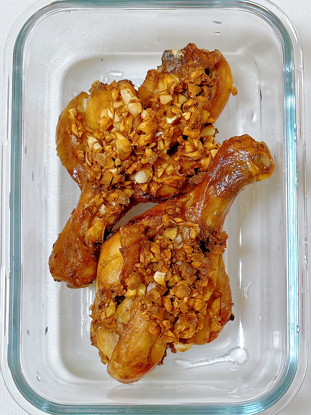 破防了！好吃还巨巨巨掉秤的～无油蒜香鸡腿🍗