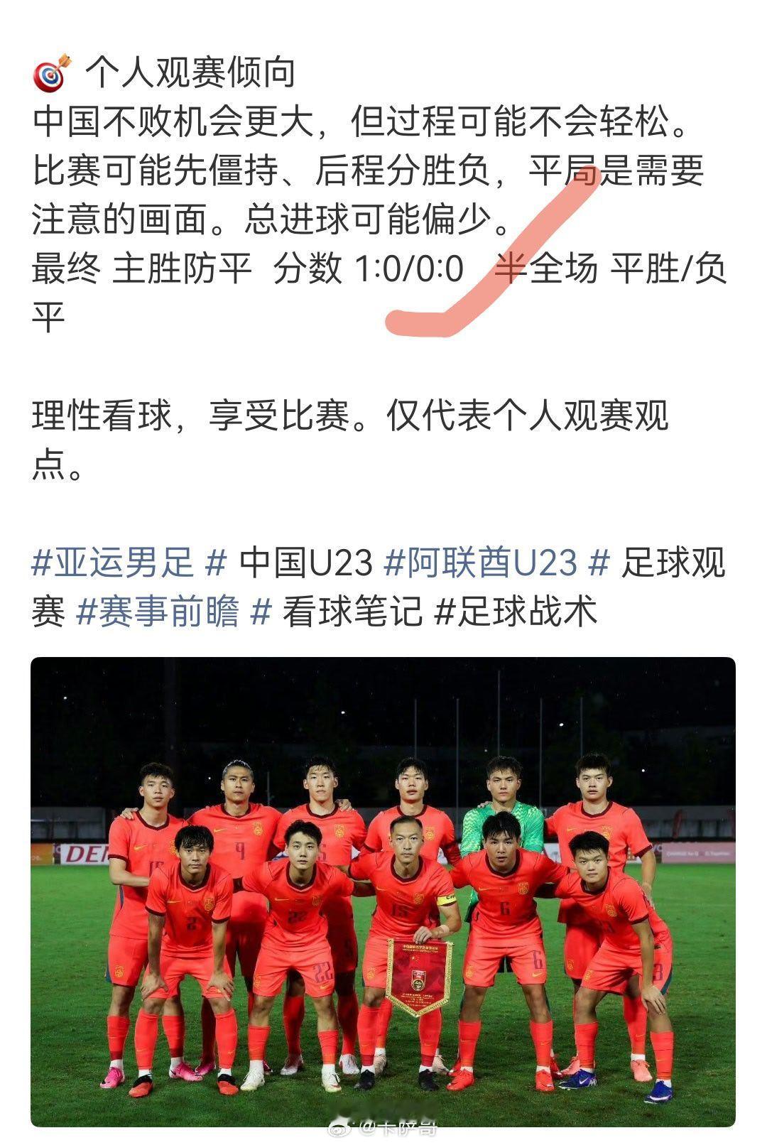 守住即守住 （NO1）
0-0 拿下[打call][打call]#足球[超话]##中国足球小将[超话]# ​