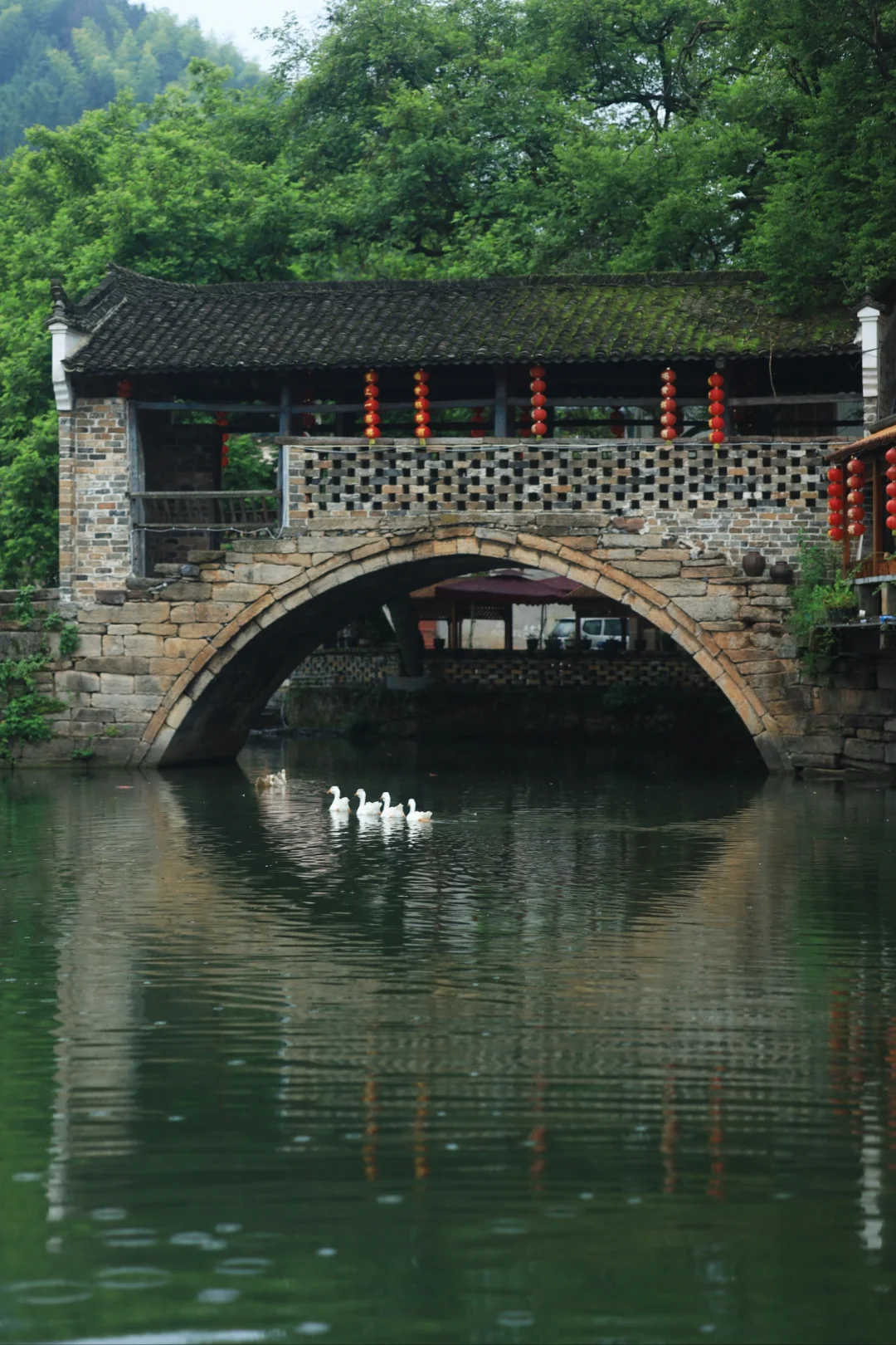 武汉1.5H/这个冷门古村落美成烟雨江南❗️