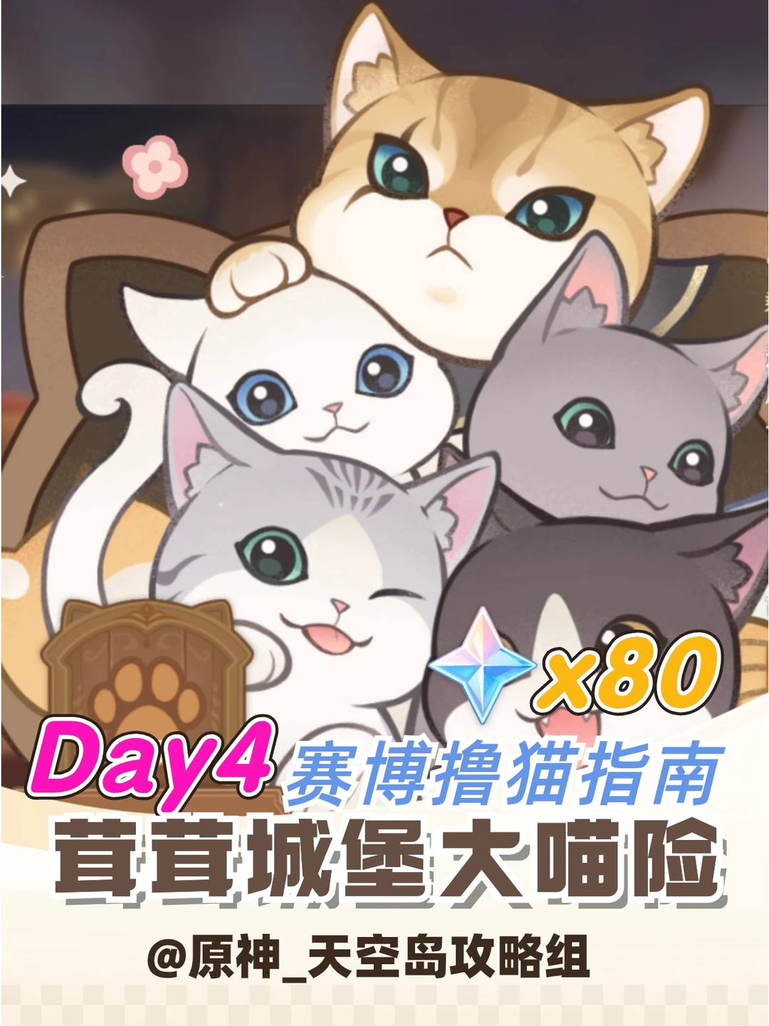 云撸猫DAY4攻略～摆设12133
