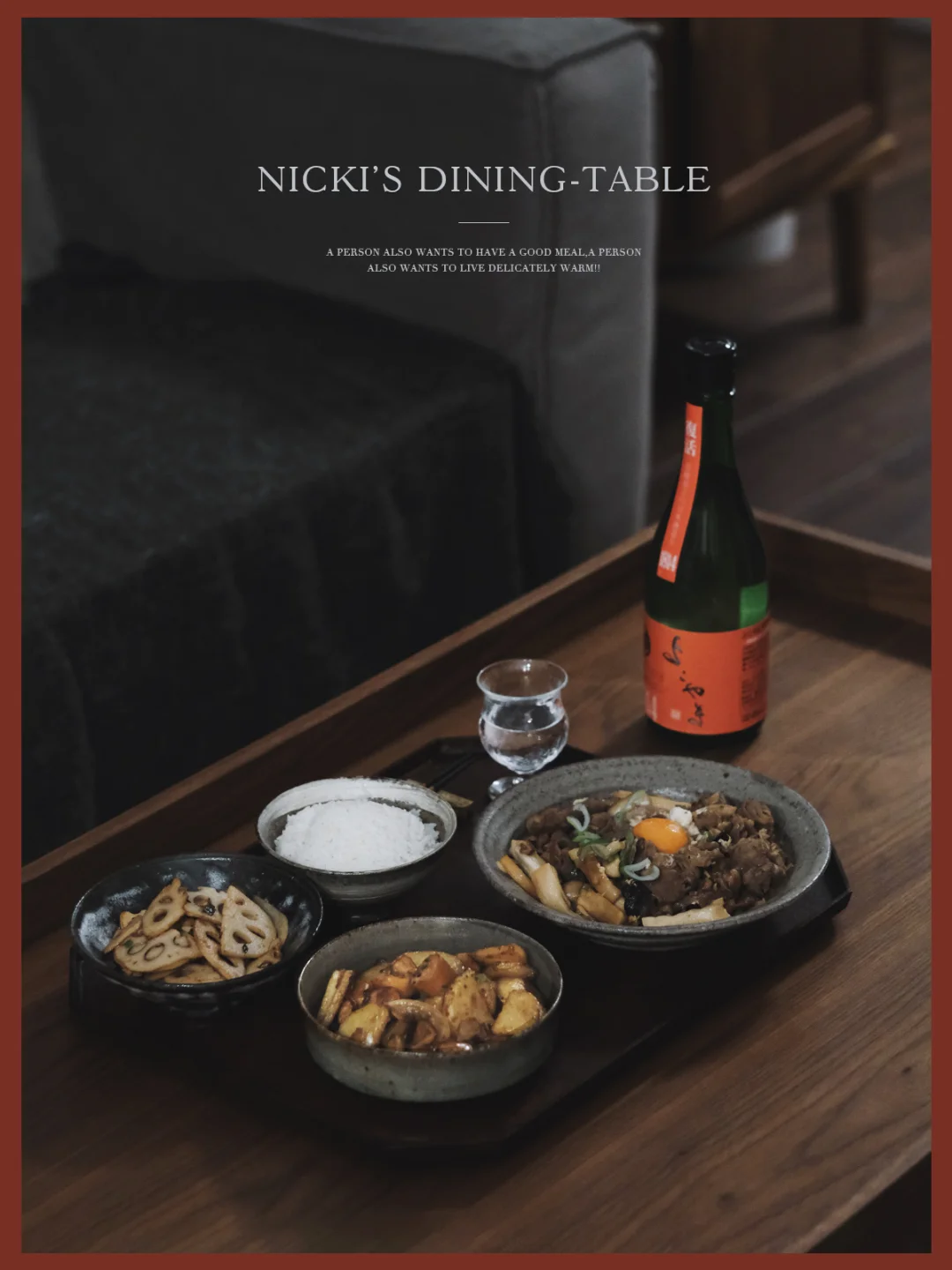 寿喜烧风味的菜比锅物还好吃|日式餐桌Day47